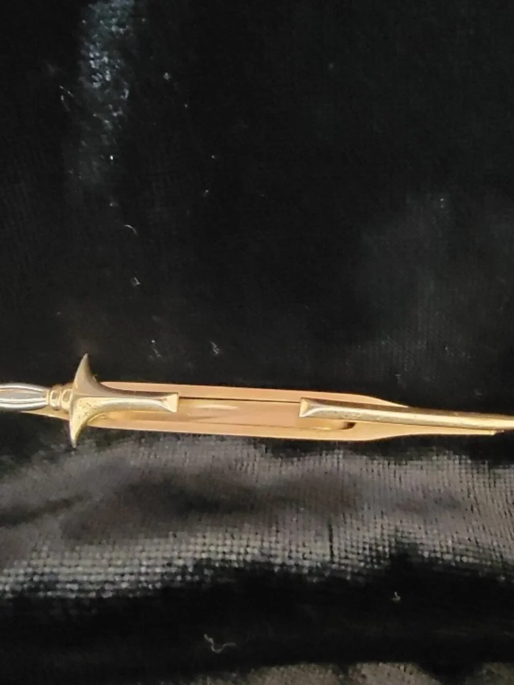 Vintage Swank Signed Tie Clip Bar